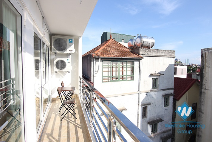 A beautiful  1 bedroom aparment  with nice view for rent in Au Co, Tay Ho area